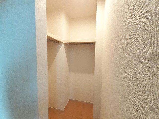 収納　たっぷりとした収納スペースです