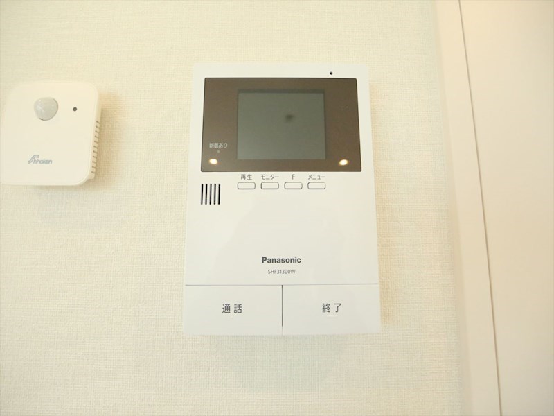セキュリティ　ＴＶモニター付インターホン　同仕様写真