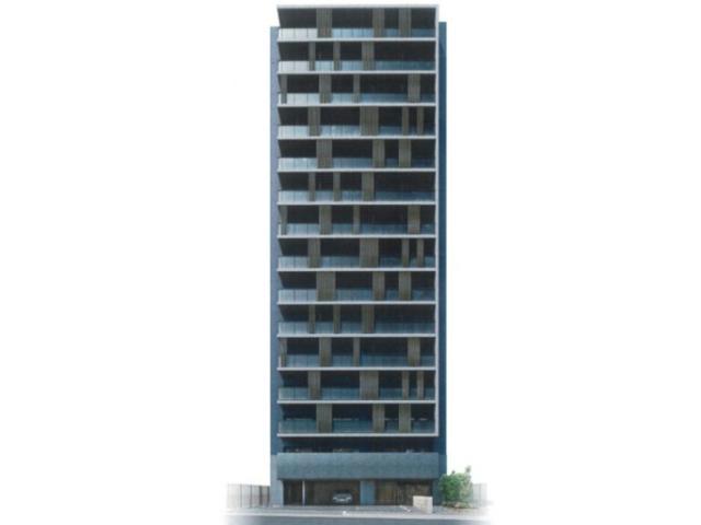 建物外観　完成模型図