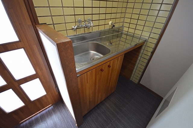 キッチン　別号室の写真です