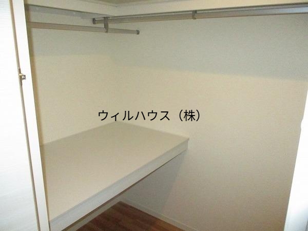 収納　ウォークインクローゼット！