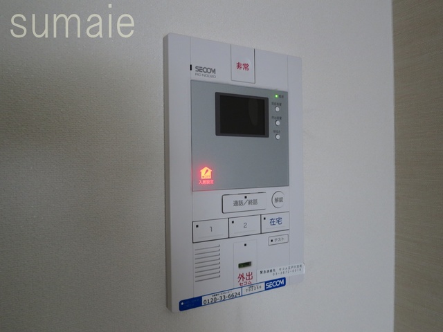 セキュリティ　安心のモニタ付きインターホンです♪