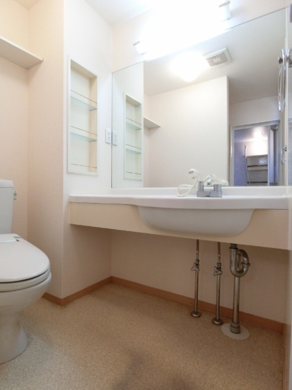 洗面設備　図面と現状に相違がある場合には現状を優先