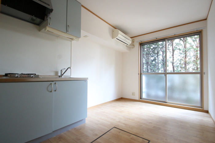 居室・リビング　こちらのリビングで趣味の時間をお楽しみください