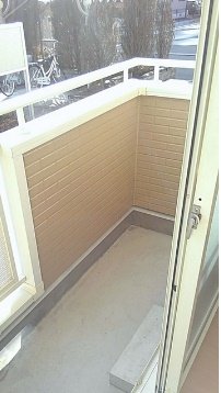 バルコニー　別号室の写真です。