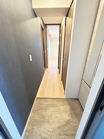 玄関　収納もある玄関です