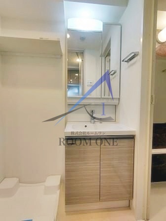 洗面設備　洗面台です。