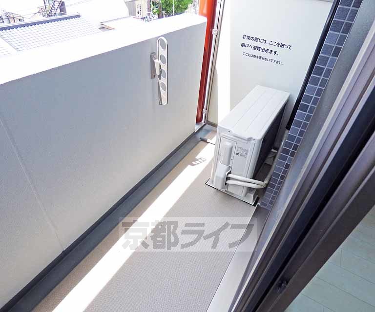 バルコニー　広いバルコニーです。