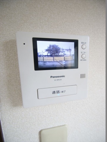 セキュリティ　安心のモニター付インターホン♪