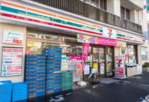 コンビニ　セブンイレブン 杉並和田店（コンビニ）まで386m