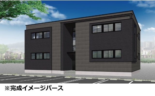 建物外観　外観パース図