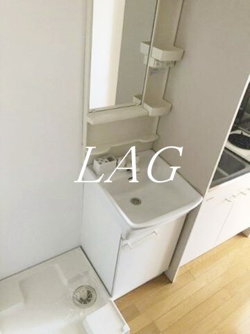 洗面設備　洗面台です。