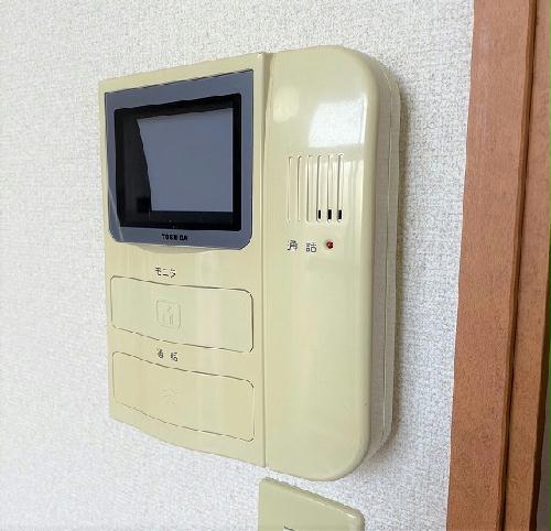 セキュリティ　モニター付きインターホン