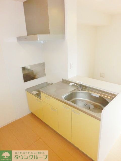 キッチン　2口コンロ設置可