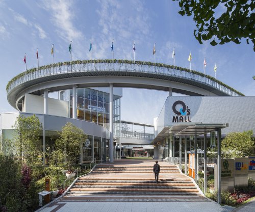 ショッピングセンター　もりのみやキューズモール（ショッピングセンター）まで848m