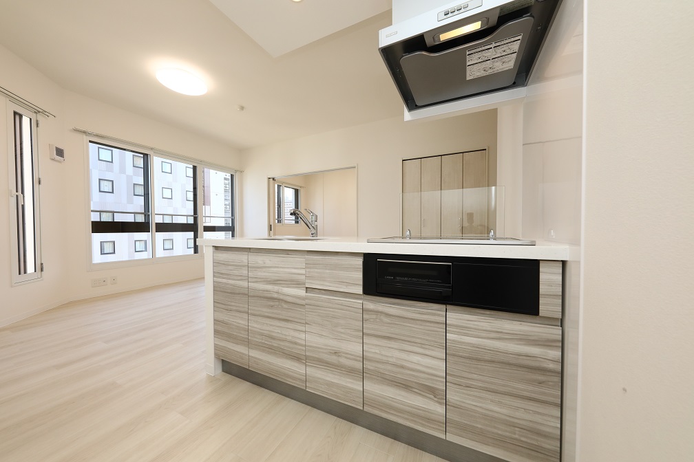 キッチン　対面システムキッチン♪