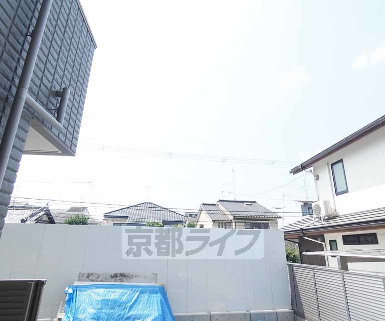 眺望　バルコニーからの室外風景。