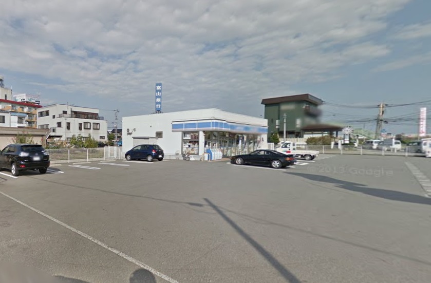 コンビニ　ローソン富山新庄町南店（コンビニ）まで480m