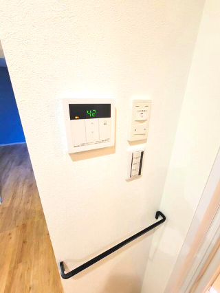 セキュリティ　モニター付きインターホンです