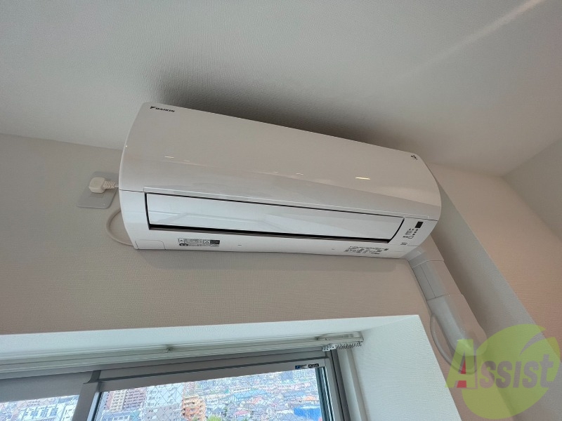 その他設備　エアコンが付いているので夏も冬も快適ですね～