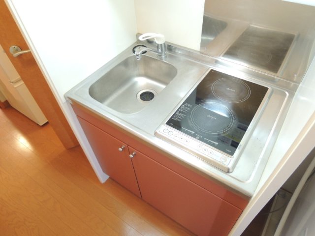 キッチン　２口コンロでお料理の幅も広がります