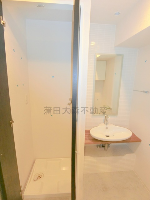 洗面設備　洗面脱衣所　独立洗面台　洗濯機置き場