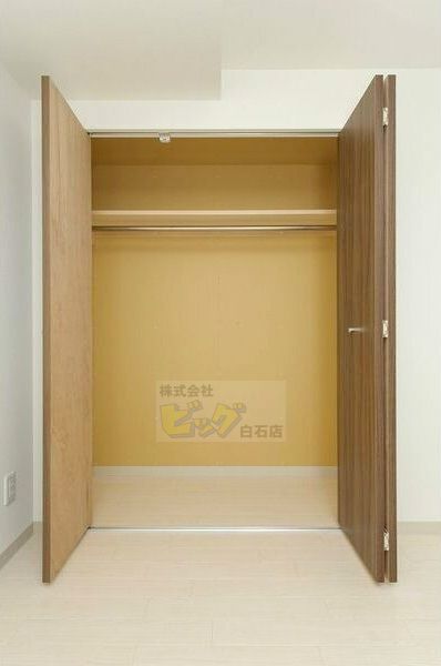 収納　広々クローゼット付きです♪