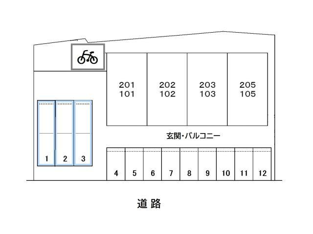 駐車場　駐車場