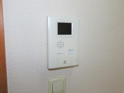 セキュリティ　モニター付きインターホンあり