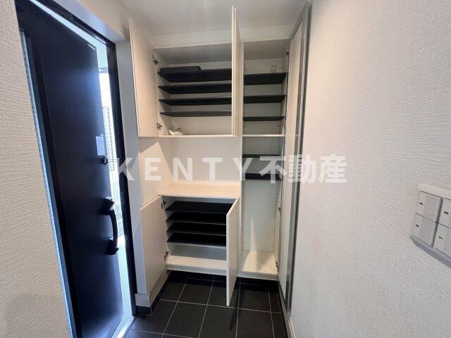 玄関　明るい玄関です