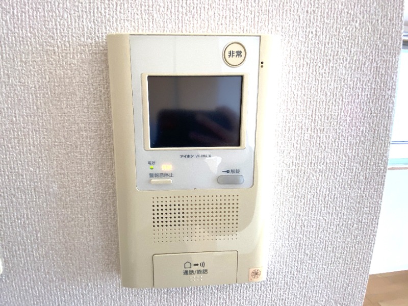 セキュリティ　顔が見えて安心です！