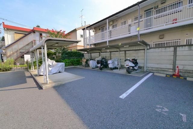 その他共有部分　バイク置場♪