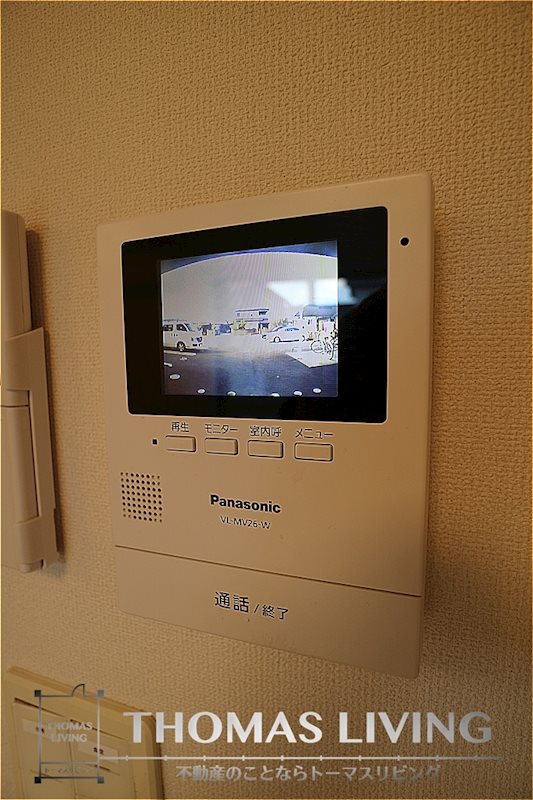 セキュリティ　モニター付きインターフォン