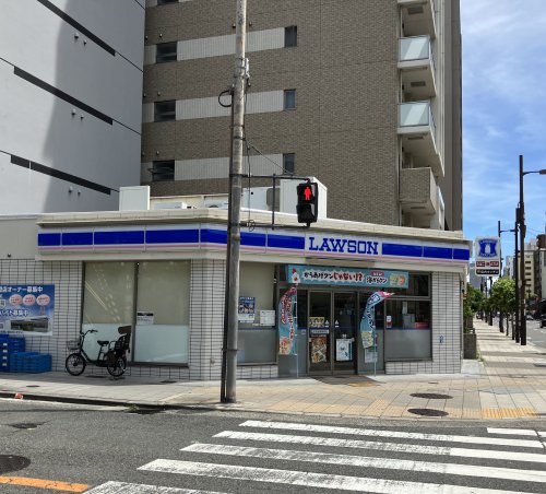 コンビニ　ローソン 上町北店（コンビニ）まで124m