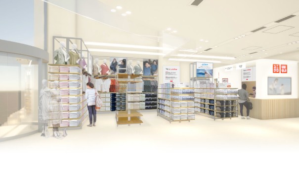 ショッピングセンター　ユニクロ済生会中央病院店（ショッピングセンター）まで321m