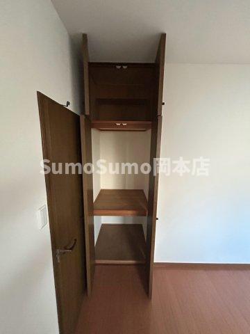 収納　収納のためのスペースです