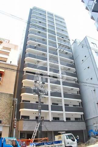 建物外観　ベルエ難波西　スタイリッシュな外観