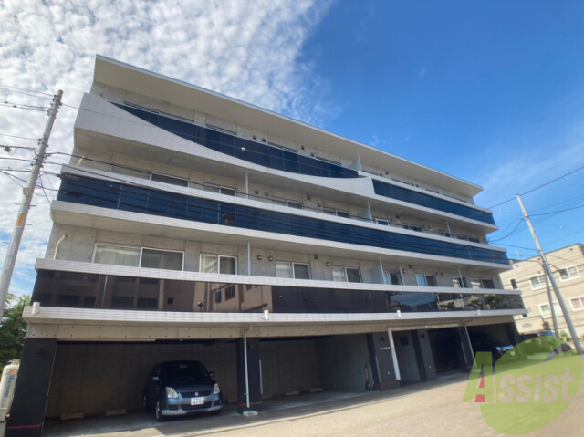 建物外観　札幌市中央区南十七条西「ＡＭＳ伏見」