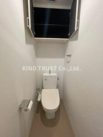 トイレ　ゆったりとした空間のトイレです