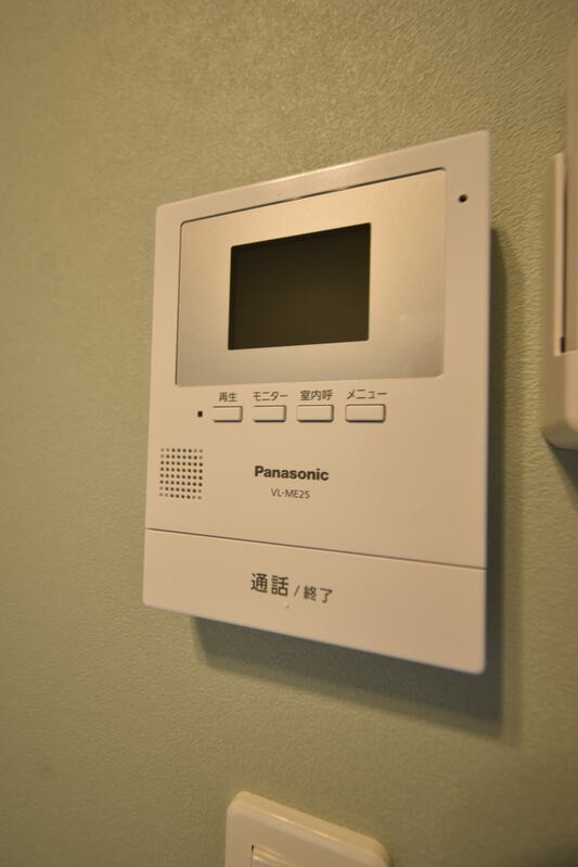 セキュリティ　安心のモニター付きインターホンです♪