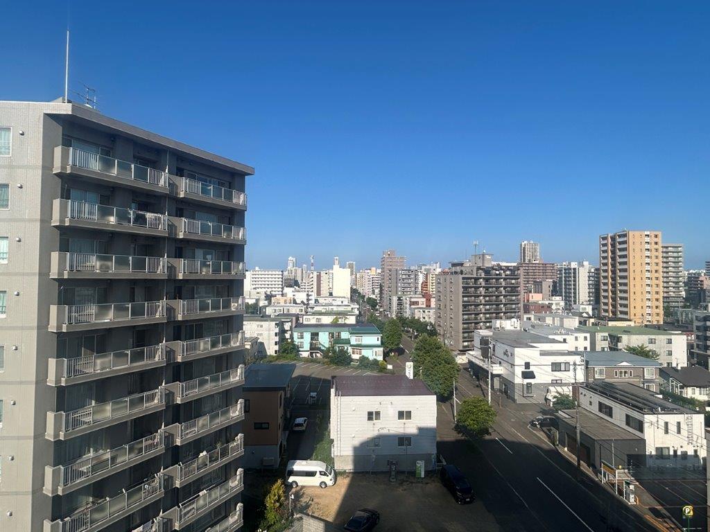眺望　東向きバルコニーからの眺望