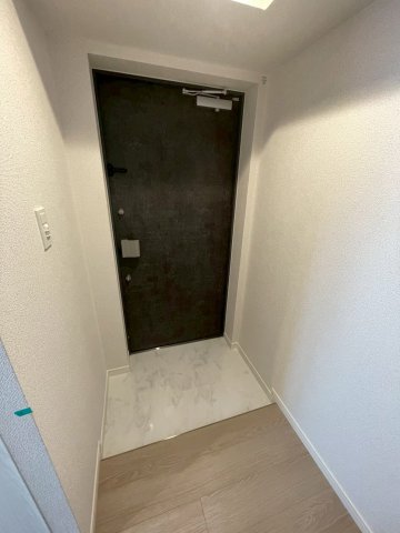 玄関　明るい玄関です