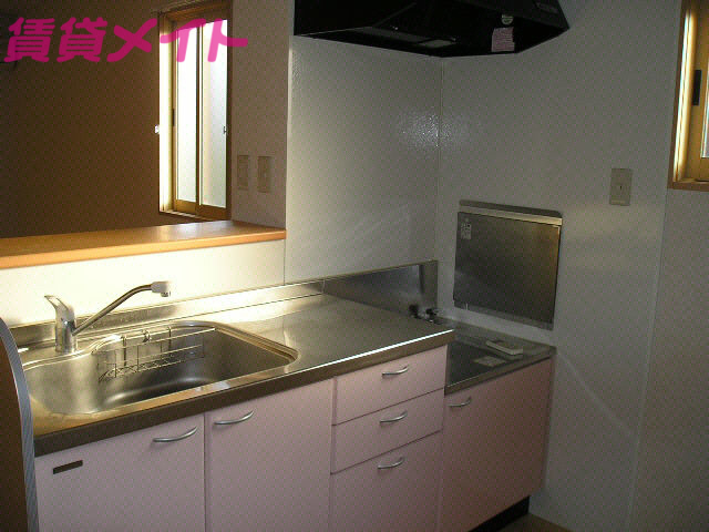 キッチン　同タイプの部屋写真です。