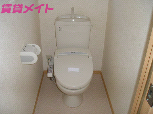 トイレ　同タイプの部屋写真です。