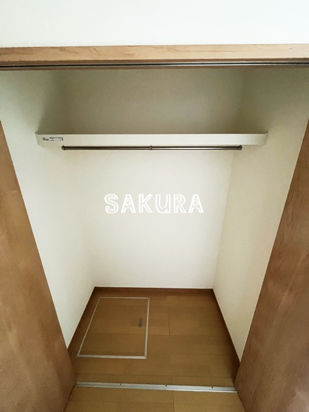 収納　お荷物の多い方でも安心のクローゼット付き♪