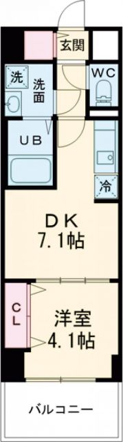 プレサンス神戸セレスティアの間取り写真