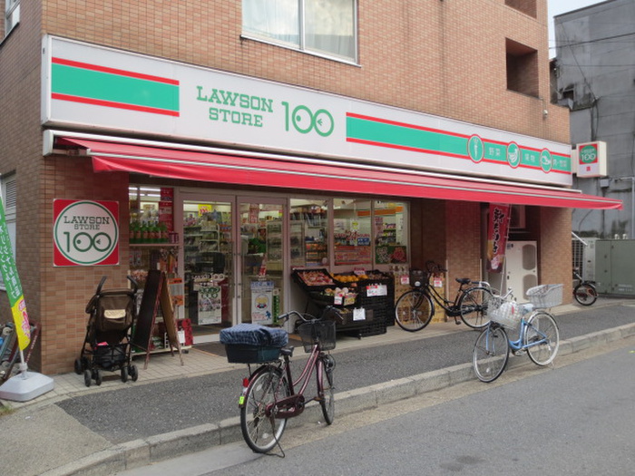 コンビニ　ローソンストアー100（コンビニ）まで73m