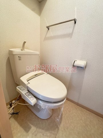 トイレ　ゆったりとした空間のトイレです