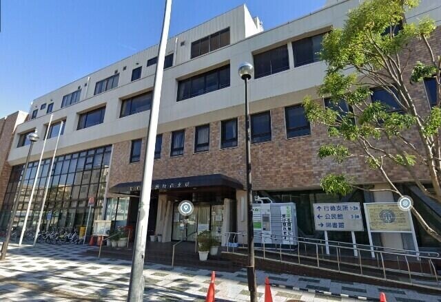 役所　市川市役所行徳支所（役所）まで552m