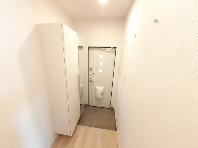 玄関　ゆったりとした玄関です